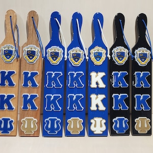 Kappa Kappa Psi Paddle, Shield and Letters