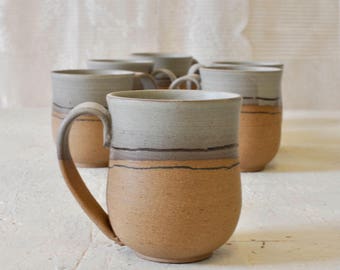pottery mug etsy