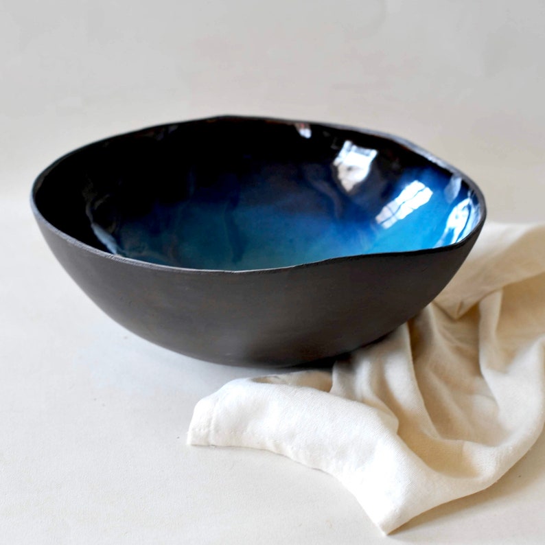 Xl centerpiece ceramic bowl Etsy