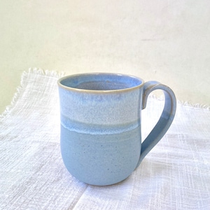 Keramiktasse, Tasse blau