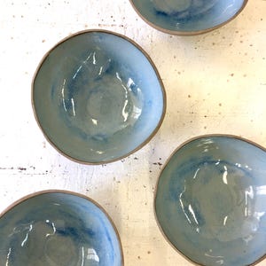 Ceramic bowl, Soup bowl, Mixing bowl, blue ceramic bowl, Serving bowl, Cereal bowl, Pottery bowl, serving dish, blue dish, ramen bowl image 5