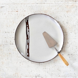Large White ceramic serving plate