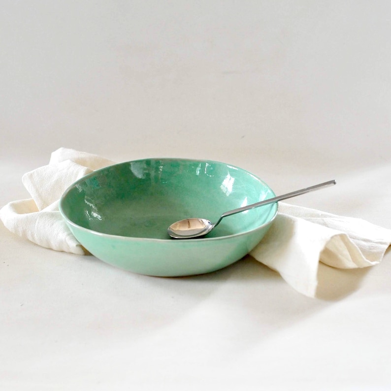 Ceramic Serving Bowl Ceramic Plate Deep Plate Salad Bowl Etsy UK