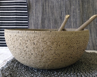 Rough gray Ceramic Bowl