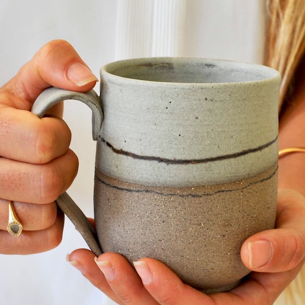 Ceramic mug, one of a kind mug, pottery mug handmade, ceramic coffee mug, rustic mug, coffee lovers gift , tea cup, mugs