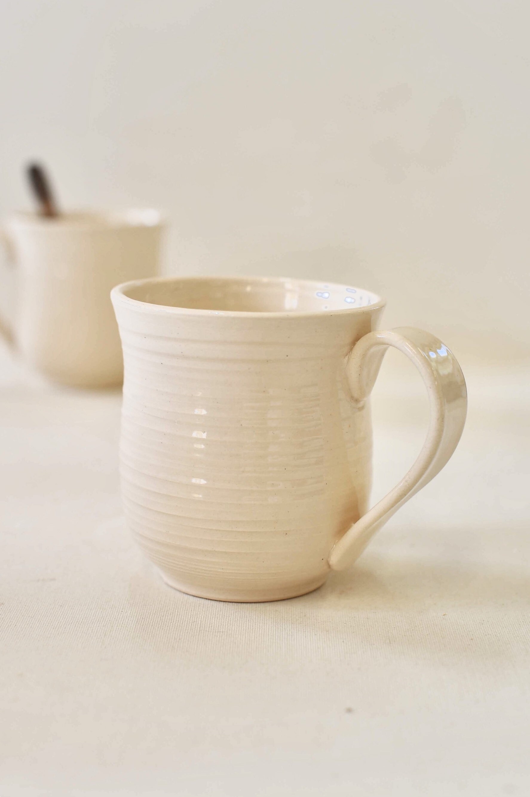 16 oz white ceramic mug Etsy