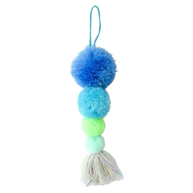 Pompoms Birthday Gift FREE SHIPPING! School accessory Pompoms Tassel Bag accessory Christmas Gift Stocking Stuffers