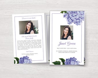 Bifold Funeral Booklet | Loss Of Grandparent Obituary Template | Lost Loved One Memorial Booklet | Loved One Memorial Program Template