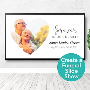 Premium Funeral Slideshow Template | Minimalist Funeral PowerPoint Template | Memorial Slideshow | Funeral Decor | Celebration of Life 0239