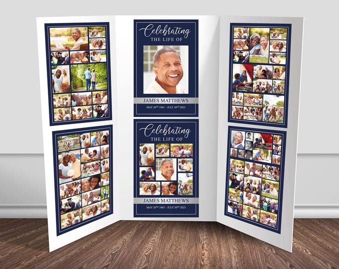Funeral Photo Displays