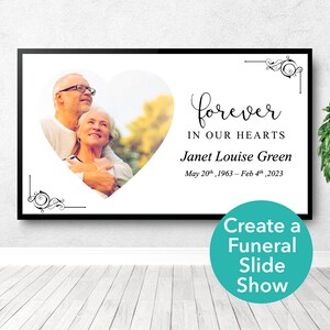 Funeral Slideshow Template, Memorial Slideshow, Funeral Presentation, Memorial Video Template, Funeral PowerPoint, Funeral Slide Show | 0262