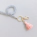 Polka Dot Lanyard With Tassel / Basic Lanyard with Tassel / Custom Lanyard and Custom Tassel / Lanyard Strap / Teachers Lanyard Lanyard
