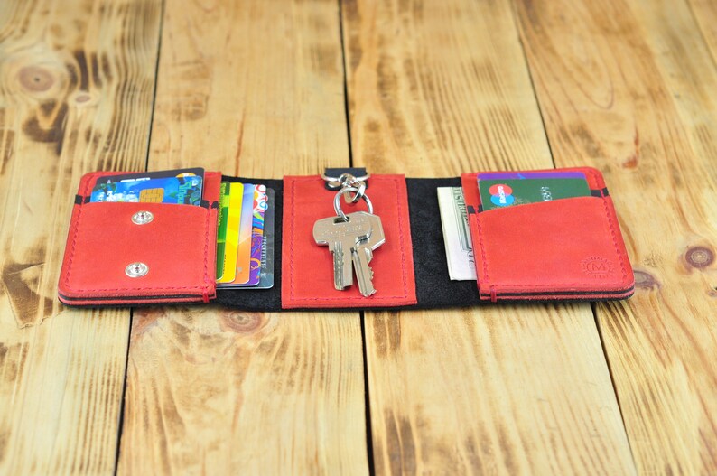 Credit card key holder Card holder keychain Keychain card Etsy