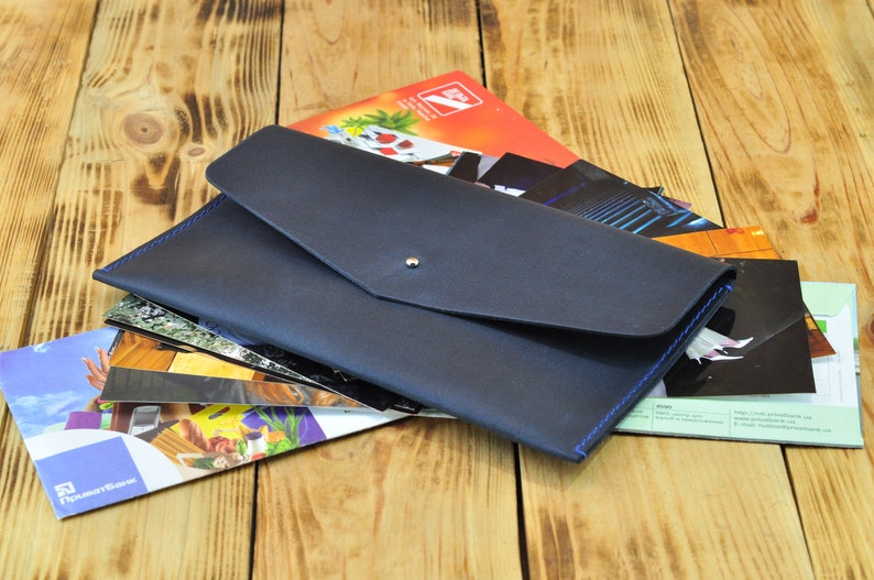 Photo Case Leather Envelope Document Envelope Letter Envelope Etsy