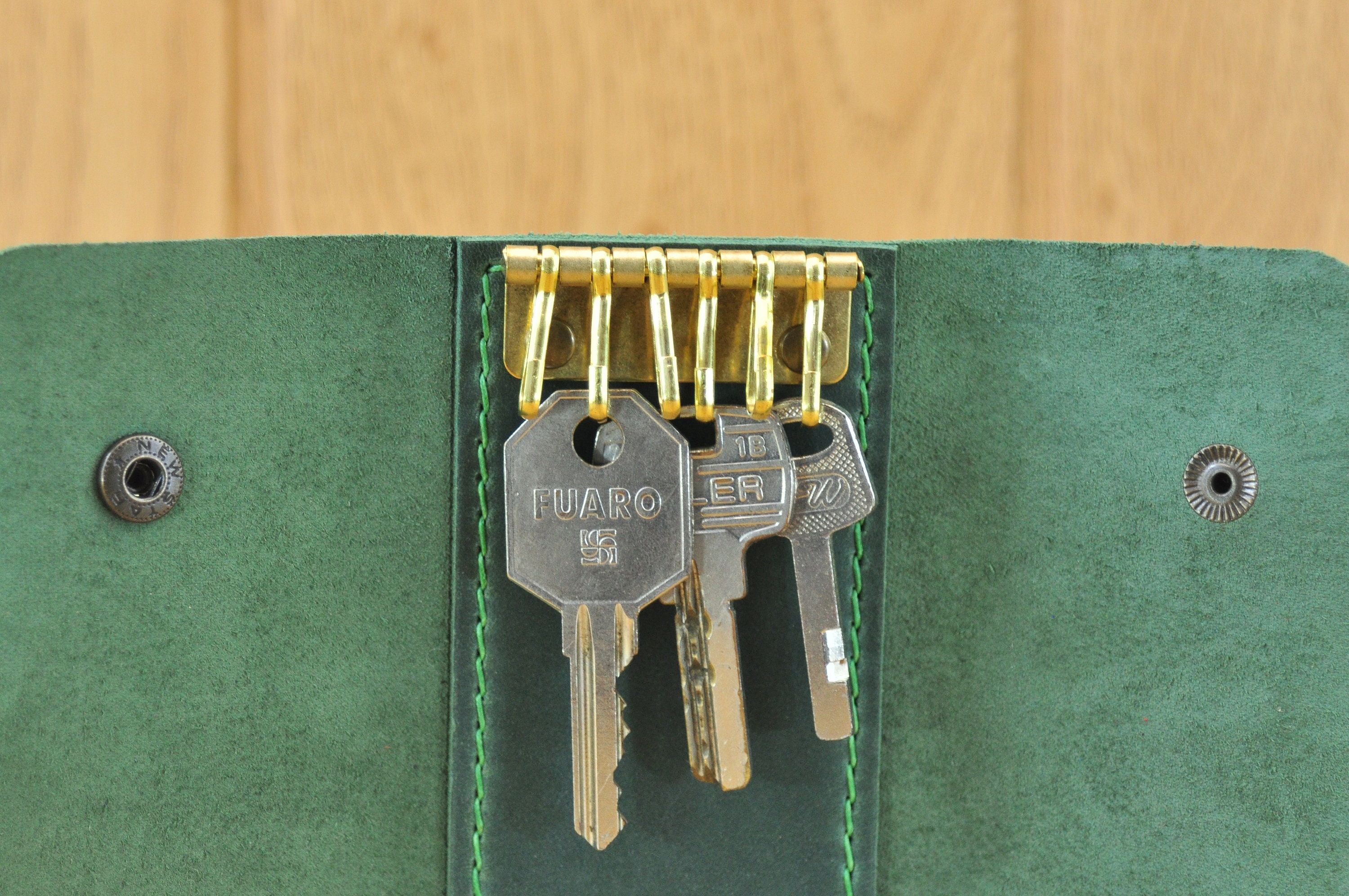 Leather Key Pouch Key Pouch Mens Leather Key Case Key Case Etsy UK