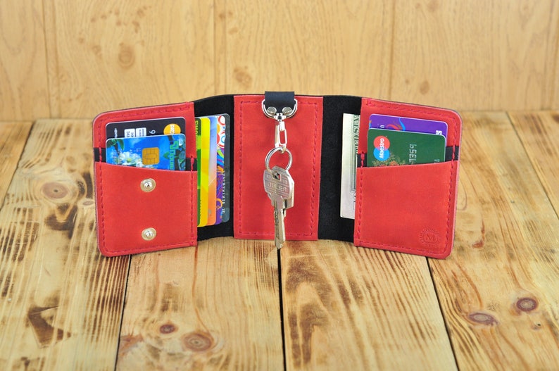 Credit card key holder Card holder keychain Keychain card Etsy