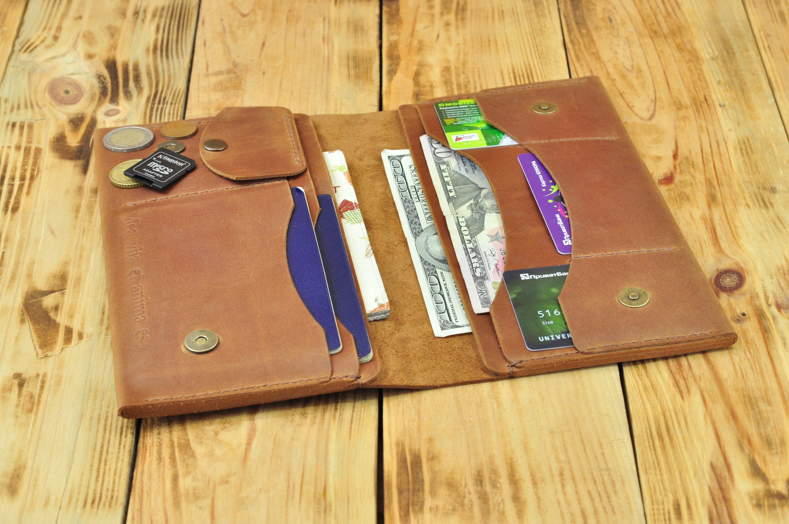 Travel wallet Passport wallet Personalized Document wallet Etsy