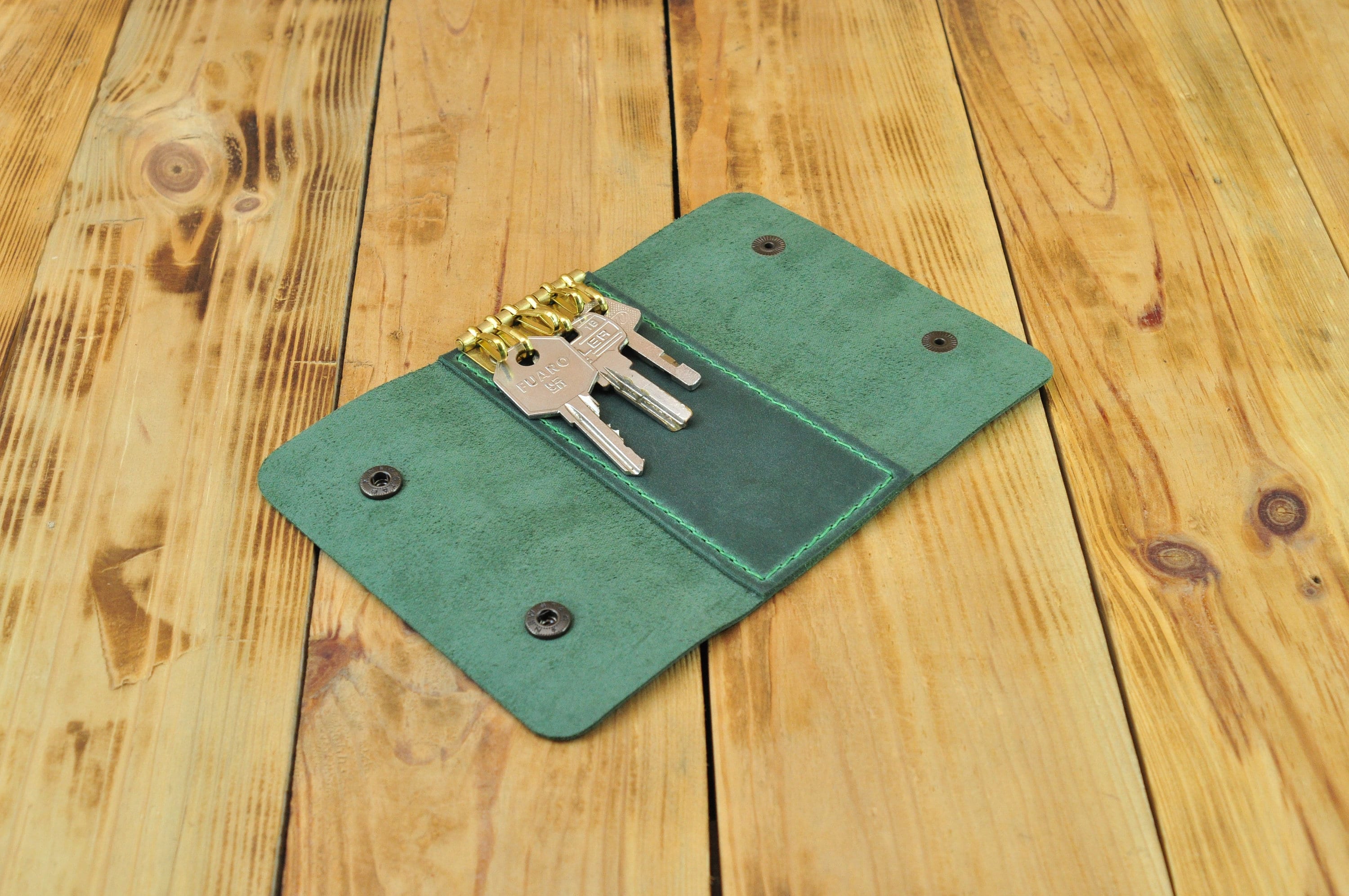 Leather Key Pouch Key Pouch Mens Leather Key Case Key Case Etsy UK