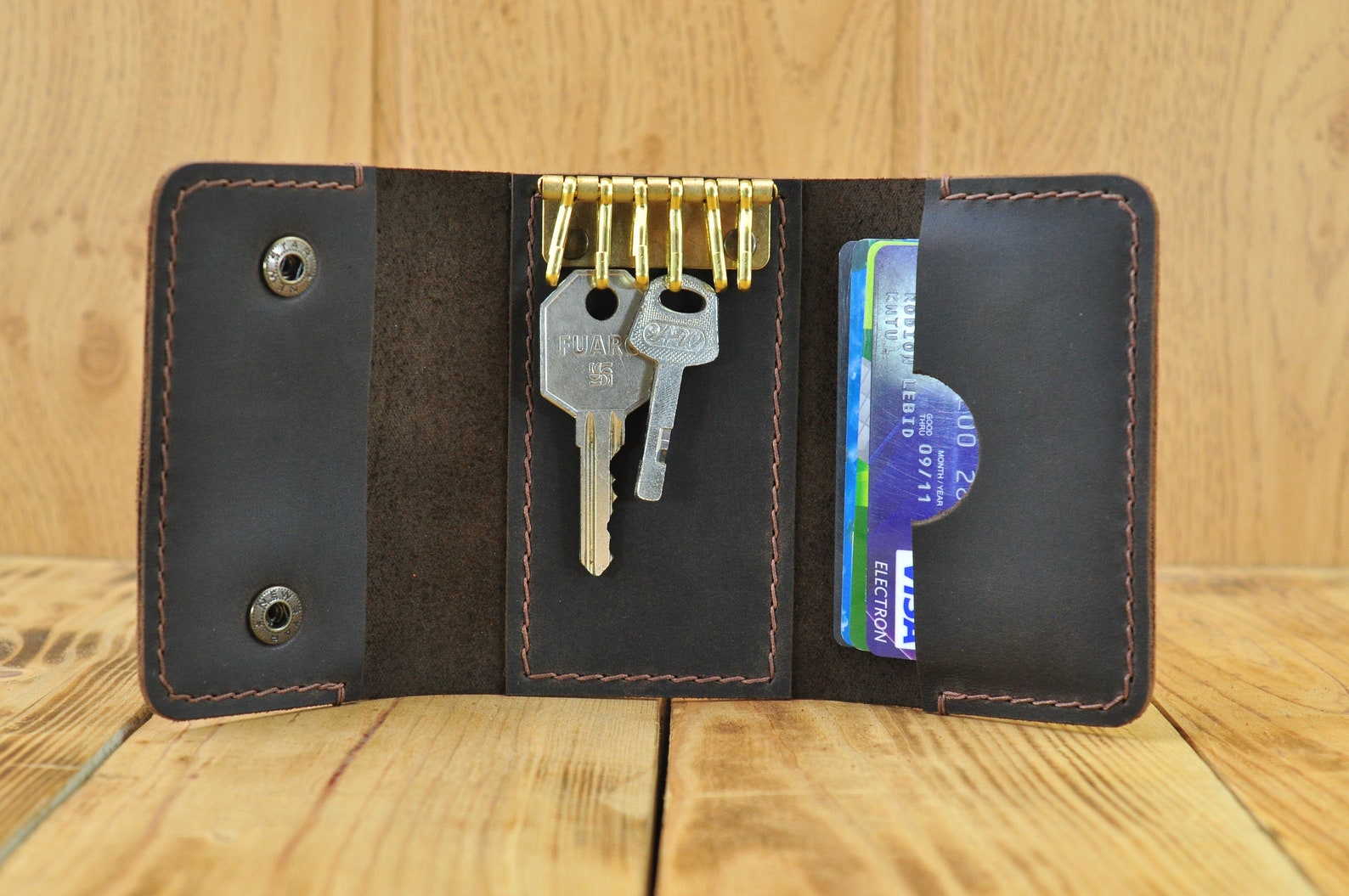 Key holders Leather key cover Mens leather key case holder Etsy