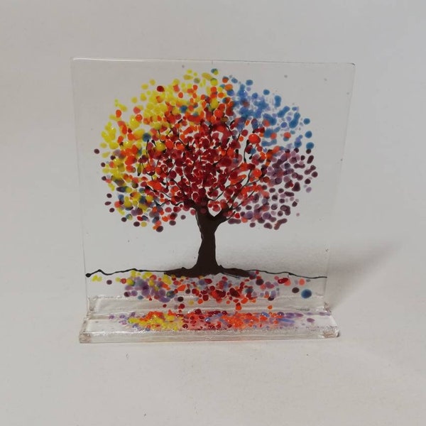 Glass Rainbow Tree