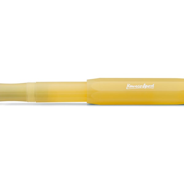 Kaweco FROSTED SPORT Fountain Pen Soft Yellow