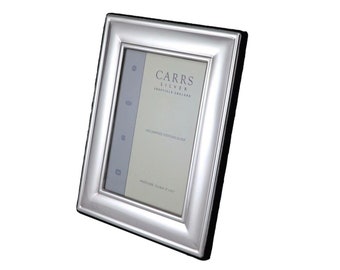 Vintage - Sterling Silver - Carrs Silver Photo Frame - 5" x 3 1/2"