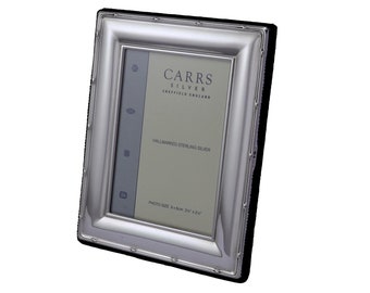 Vintage - Sterling Silver - Carrs Silver Photo Frame - 3 1/2" x 2 1/2"