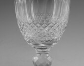 WATERFORD Crystal - COLLEEN Cut - Claret Wine Glass Glasses - 4 3 4 quot