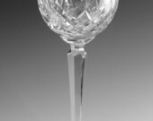 WATERFORD Crystal - LISMORE Cut - Hock Wine Glass Glasses - 7 3 8 quot