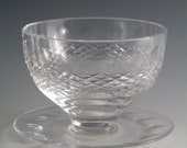 WATERFORD Crystal - COLLEEN Cut - Sundae Dish Glass Glasses - 3 quot