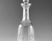 WATERFORD Crystal - LISMORE Cut - Tall Decanter Decanters - Uncut Stopper -13 quot