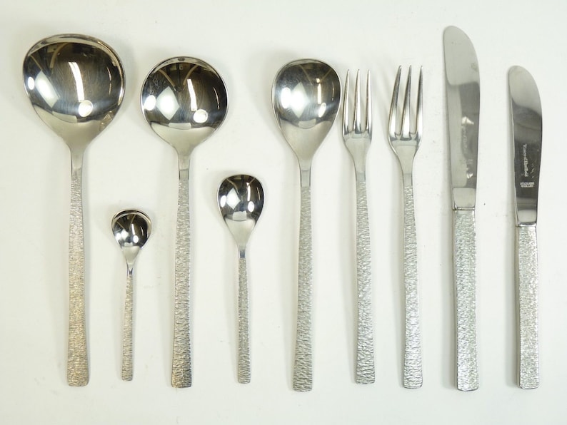 Coffee Spoon // Spoons VINERS Cutlery STUDIO Pattern 4 1//4/"