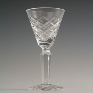 WATERFORD Crystal - TYRONE Cut - Liqueur Glass / Glasses - 3 7/8&quot;