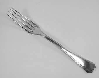 CHRISTOFLE Cutlery - AMERICA Pattern - Table Fork / Forks - 8 1/8"