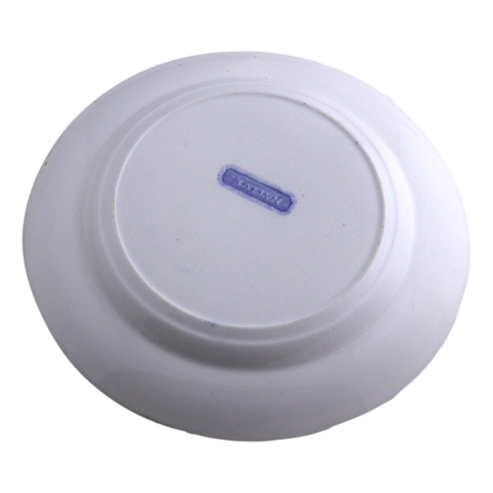 ウィリアム アダムス プレート アンティーク イングリッシュ ブルー & ホワイト 10 3/8 インチ