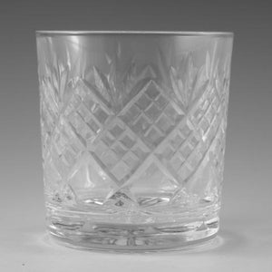 Thomas WEBB Crystal - CHILTERN Cut - Whisky Tumbler Glass / Glasses - 3&quot;