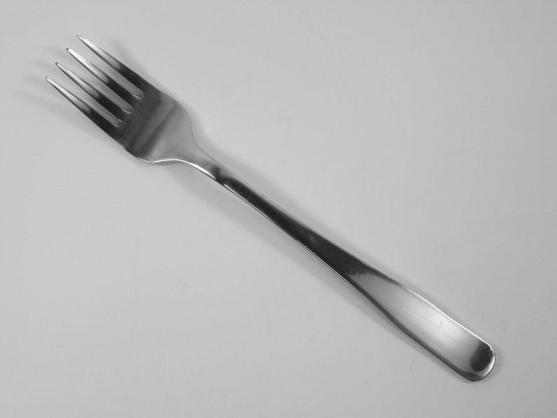 ELKINGTON BSL Cutlery Stainless Steel SYMBOL Dinner Fork 7 3/8 image 1