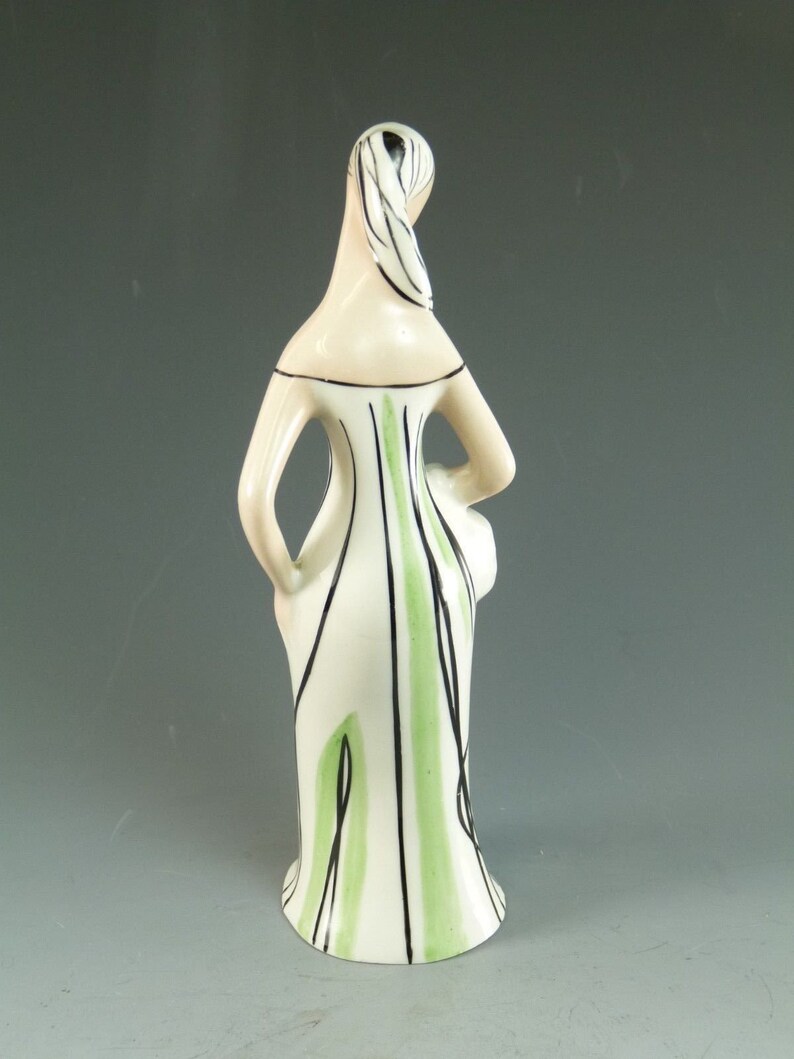 18 cm Unusual Figure CMIELOW Pottery Poland