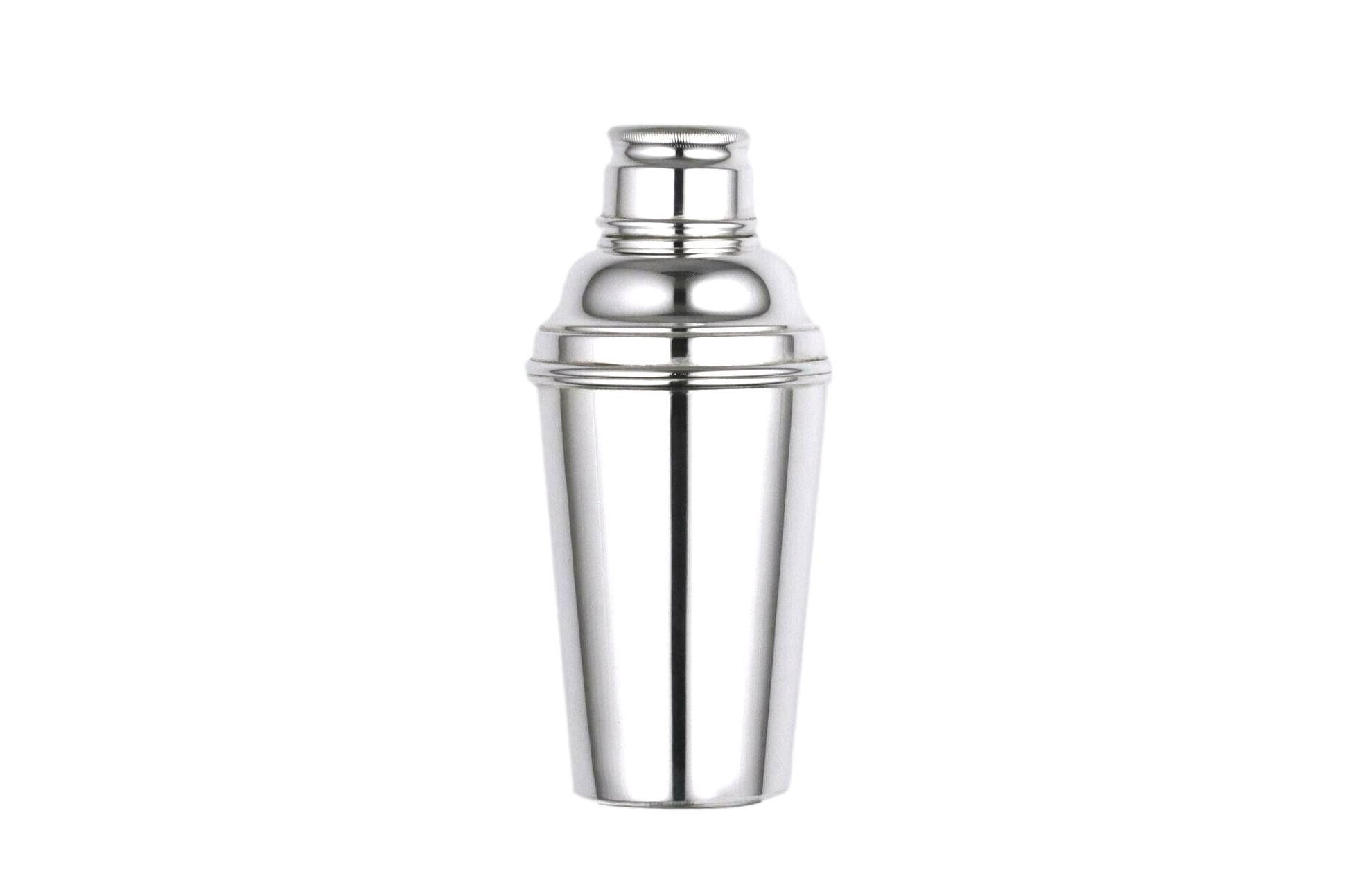 WALKER & HALL Silver Plate - Art Deco Cocktail Shaker - 8