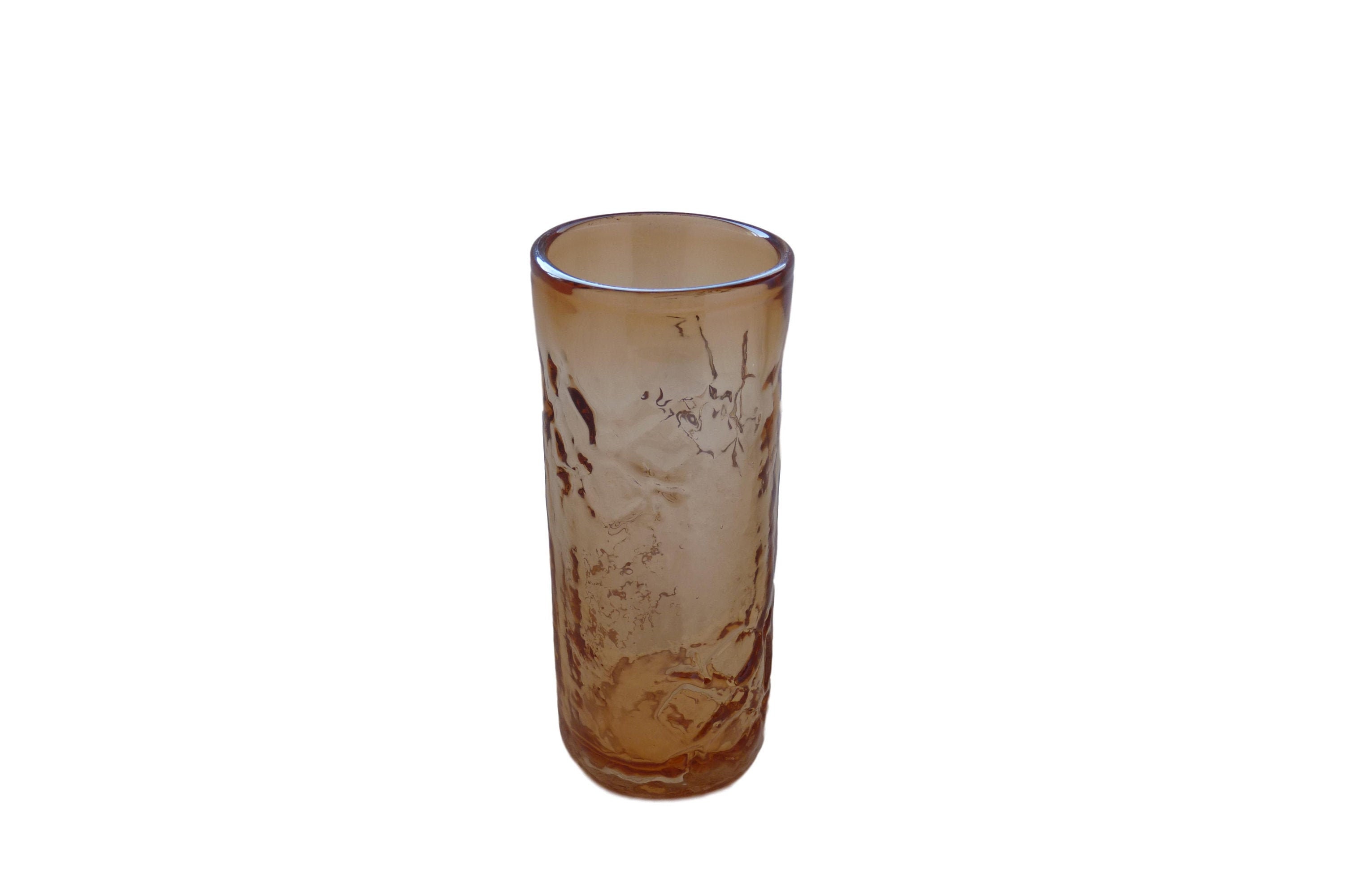 WEDGWOOD Glass - Ronald Stennett Willson - Snowflake Jarrón - Topaz RSW25 10 1/8"