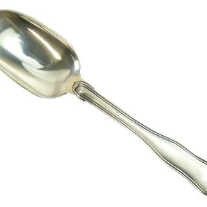 Georg JENSEN Cutlery - OLD DANISH - Dessert Spoon / Spoons - 6 3/4&quot;