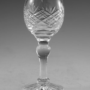 Thomas WEBB Crystal - CHILTERN Cut - Liqueur Glass / Glasses - 4&quot;