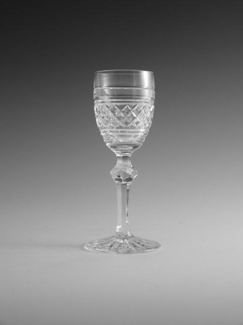 WATERFORD Crystal CASTLETOWN Cut Liqueur Glass / Glasses Etsy Australia