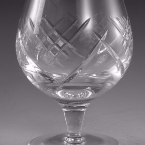 EDINBURGH Crystal - TORRENT Cut - Brandy Glass / Glasses - 5" (1st)