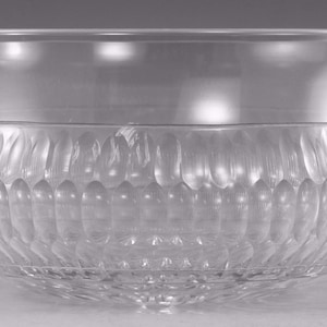 James POWELL / Whitefriars Glass - ROMAN Cut - Finger Bowl - 2 1/4&quot;