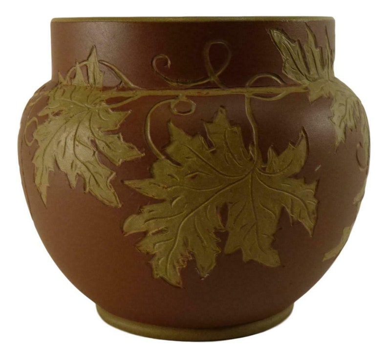 LANGLEY Pottery Vase / Pot LANGLEY WARE Incised Slipware Etsy