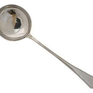 Ercuis Cutlery - Contours Pattern - Soup Ladle / Ladles - 13&quot;