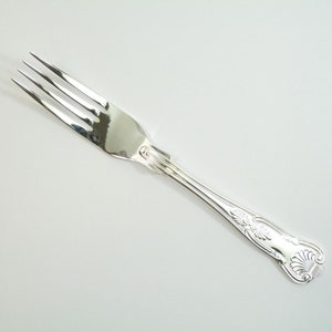 VINERS Silbertellerbesteck – KINGS-Muster – Dessertgabel/Gabeln – 7 1/2&quot;
