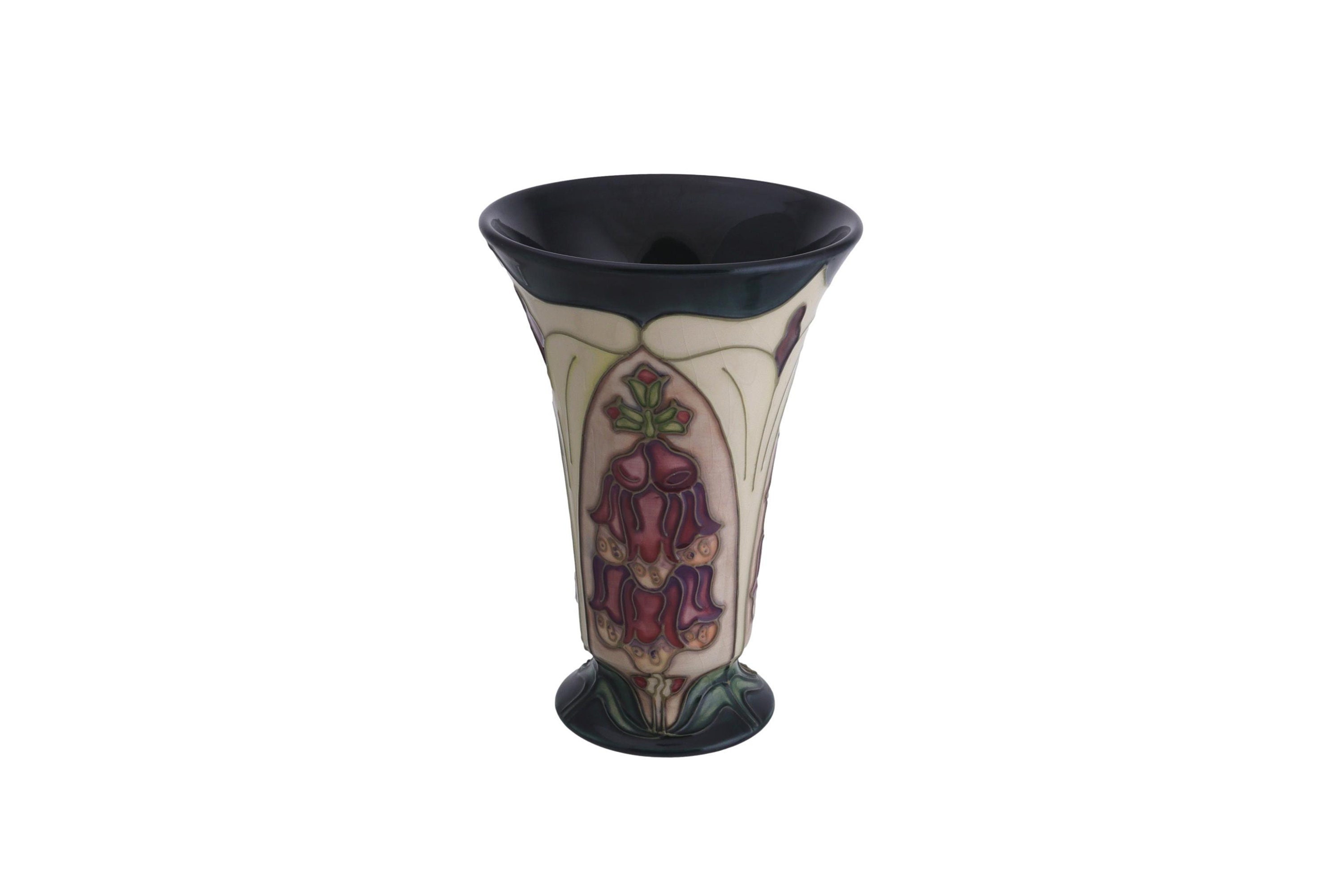 MOORCROFT Pottery FOXGLOVE Vase 6 1/8