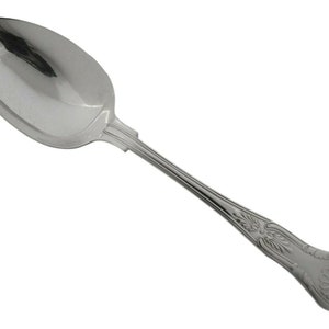 EPNS A1 Silver Plate Cutlery - Kings Pattern - Serving Spoon / Spoons - 8 3/4&quot;
